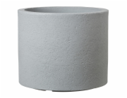 Hrnec Scheurich Stony Grey, plast, H 39 cm, šedý