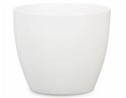 Hrnec Scheurich 27812, keramika, O 25 cm, bílý