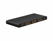 Goobay HDMI rozbočovač 1 na 2 (4K @ 60Hz) (černý)