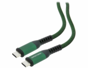 PATONA kabel USB-C/USB-C, Power delivery 100W, opletený, 100cm