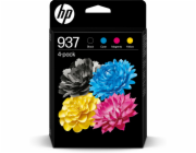 HP 937 CMYK Original Ink Cartridge 4-Pack (1,450 / 800 / 800 / 800 pages)