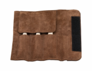 Kirschen Set of carving knives  Velourleather bag