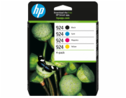 HP 924 CMYK originální inkoustová kazeta 4-pack