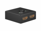 Goobay Manuální HDMI přepínač 2 na 1 (4K @ 30Hz), HDMI př...