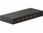 goobay HDMI switch box 4 to 1 (4K @ 60Hz), s audio výstup...
