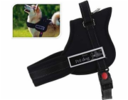 KMTP Postroj pro psy velikost S 58-78 cm černý