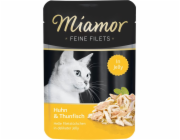 Miamor šťavnaté krmivo pro kočky Kuře s tuňákem 100 g