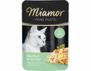 Miamor kočky vlhké krmivo Tuňák se zeleninou 100g