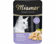Miamorské kočky vlhké krmivo Tuňák s chobotnicí 100 g