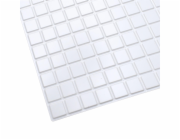 PVC obklad na stěnu 6531, Mosaic White, 955x480 mm