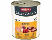 ANIMONDA GranCarno Adult s krůtou - mokré krmivo pro psy - 800g