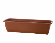 Hrnec Lamela 500-31, plast, O 50 x 18 cm, hnědý
