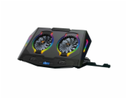 Conceptronic CONCEPTRONIC 2-ventilátorová chladicí podložka (17.0)/ Ergonomisch Gaming