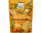 SYTA MICHA Chef králík s krůtím junior - suché krmivo pro psy - 1,5kg