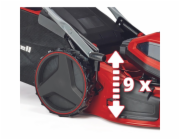 Einhell Akumulátorová sekačka na trávu Professional GP-CM 36/52 S Li BL, 36 V (2x 18 V) (červená/černá, 4x Li-ion baterie 5,2 Ah, s pohonem zadních kol Vario Speed)