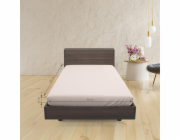 PROSTĚRADLO S GUMOU SATÉN 90X200+25 PÍSK