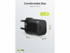 Goobay USB-C rychlonabíječka Nano, PD, GaN, 20 Wattů (čer...
