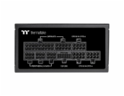 Thermaltake Toughpower SFX Platinum 850W (černá, 1x 12VHPWR, 2x PCIe, správa kabelů, 850 wattů)