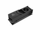 AKASA chladič SSD Gecko Pro LX, Active Cooling for M.2 NV...