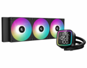 DEEPCOOL vodní chladič LD360 / 3x120 mm PWM ARGB fan / display / černý