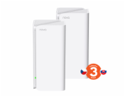 Tenda Nova MX15 Pro (2-pack) WiFi 6 AX5400 Mesh Gigabit system, 6x GLAN/GWAN, WPA3, VPN, CZ app