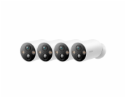 Kamerový set TP-Link Tapo C425(4-pack) 4MPx, venkovní, IP, WiFi, přísvit, baterie
