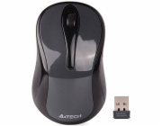 A4tech Myš G3-280N, V-Track, bezdrátová optická myš, 1200 DPI, 2.4GHz, Šedá