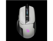 A4tech Bloody Myš W70 Max Activated, podsvícená herní myš, 12000 DPI, USB, Bílá