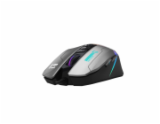 A4tech Bloody Myš W60 Max Activated, podsvícená herní myš, 12000 DPI, USB, Šedá