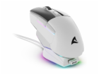 Sharkoon SKILLER SGM50W (bílá, včetně nabíjecí stanice)