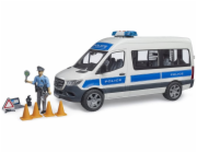 BRUDER MB Sprinter policejní vozidlo se světelným a zvukovým modulem