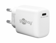 Goobay Rychlonabíječka USB-C PD GaN 25 Wattů (bílá, Power Delivery 3.0)