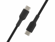 Belkin BOOST CHARGE braided Cab. USB-C/USB-C 2m bl.  CAB004bt2MBK