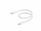 Belkin BOOST CHARGE braided Cab.  USB-C/USB-C 15cm wh.CAB...