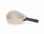 Joseph Joseph Droplet Large White Colander w. Folding Handle