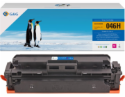 G&G Toner Toner kompatibilní s Canon 046HM, NT-PC046XM, purpurový, 5000 s, vysoká kapacita