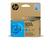 HP 937e EvoMore Cyan Original Ink Cartridge (1,650 pages)
