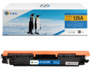 G&G Toner Toner kompatibilní s HP CE310A, NT-CH310FBK-A, HP 126A, černý, 1200 s