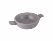 Pánev s titanovým povrchem a poklicí  28 cm Taupe Collection BH-8098