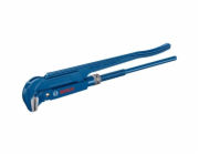 Bosch Powertools Rohový instalatérský hasák na trubky 90° Professional 420 mm, kleště na potrubí / vodní čerpadla (modré, poloha čelistí 90°)