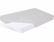 BabyMatex Napínací prostěradlo Jersey do postýlky 160x80 šedé