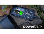 EVOLVEO StrongPhone H1, 2,8" vodotěsný odolný/2xSIM/2px/micro SDHC/5000mAh/černá-šedá