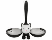 Alessi Cat Bowl Tigrito black  AMMI09 B
