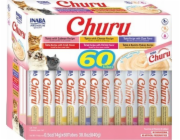 INABA Churu Variety box Tuna - pamlsek pro kočky - 60 x 14g