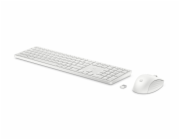 HP 655 Wireless Mouse and Keyboard CZ-SK White