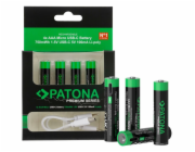 PATONA nabíjecí baterie AAA/LR03 Li-Pol 500mAh 1,5V s USB-C nabíjením, 4ks v balení