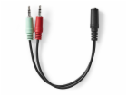 Nedis CAGB22150BK02 - Stereo Audio Kabel | 3,5mm Zástrčka...