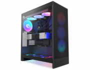 NZXT skříň H7 Flow RGB edition / ATX / 1x360mm RGB core fan/ USB-C / 2x USB / proskl. bočnice / mesh panel / ...