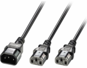 Lindy NAPÁJECÍ KABEL C14 NA 2 X C13/1M 30363 LINDY