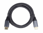 PremiumCord ULTRA HDMI 2.1 High Speed + Ethernet kabel 8K@60Hz,zlacené 5m